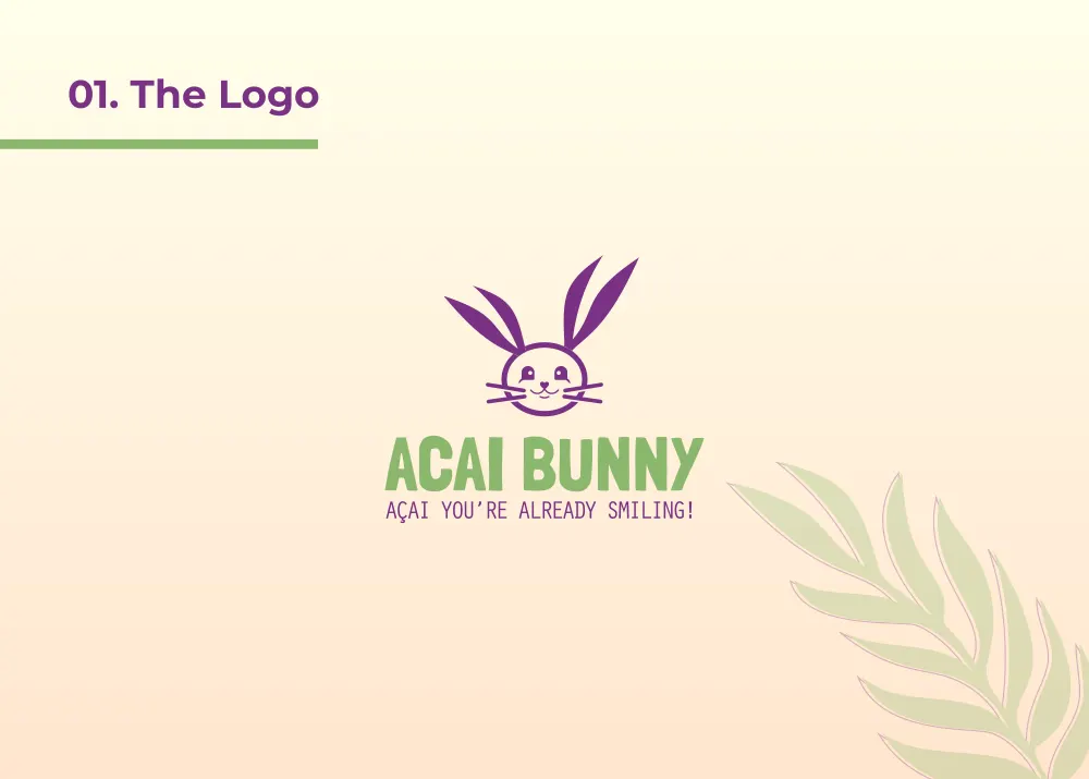 Acai Bunny brand guidelines