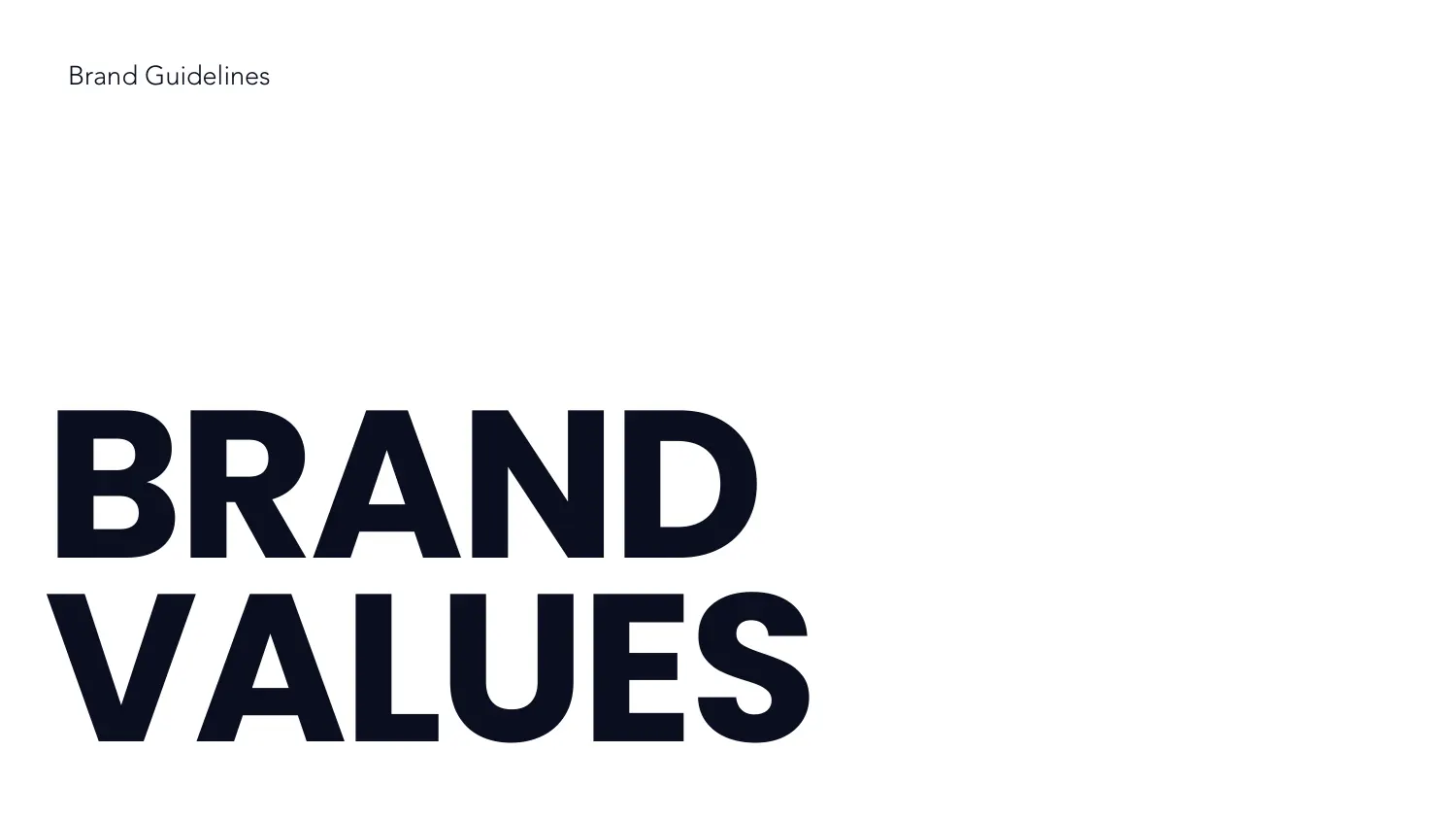 Inside the Brand Standards brand guidelines — page 3, covering logo usage, colour values and type rules