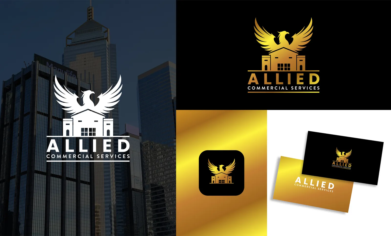 Logo design and brand mockup, project 43